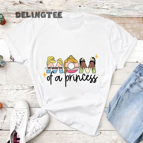 Disney Vacation Outfits, Disney Mom Shirt, Aurora Princess, Family Disney Shirts Matching, Disney Princess Tiana, Disney Trip Shirts, Trip Shirts, Christmas Disney, Princess Shirt