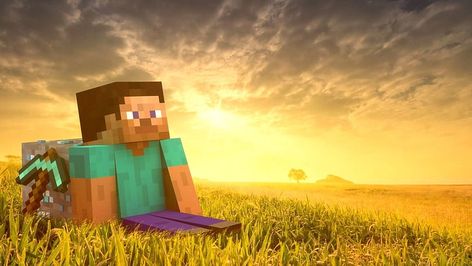 Minecraft Landscape, Minecraft Gameplay, Minecraft Music, Minecraft Images, Creeper Minecraft, Minecraft Steve, Minecraft Pocket Edition, Minecraft Wallpaper, Minecraft Videos