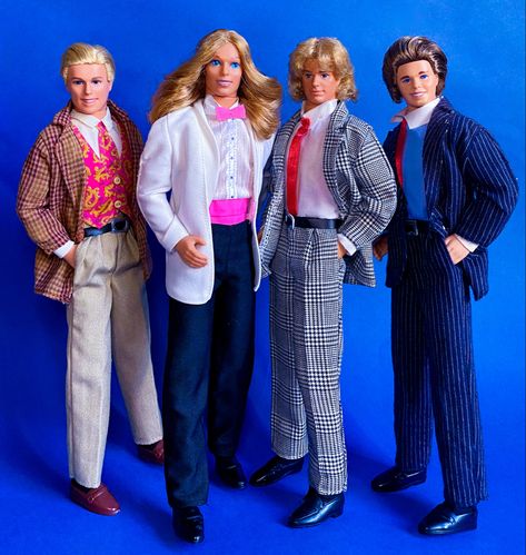 90s Ken Doll, Ken Doll Outfits, Vintage Ken Doll, Ken Clothes, Ken Dolls, Barbie Mattel, Barbie Ken, Male Doll, Ken Doll