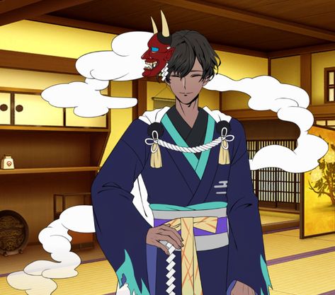 Simeon during the Pop Quiz “The Great Yokai Parade” from Obey Me! #shallwedate Yokai Parade, Pop Quiz, Obey Me, Shall We Date, Spotify Playlist, Manga Anime, Zelda Characters, Anime, Fictional Characters