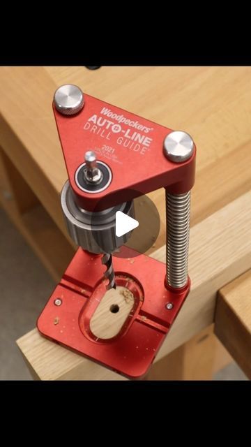 Drill Guide, Woodpeckers, Thread Art, Woodworking Videos, Drill Bit, Woodworking Shop, Drill Bits, Sale Price, Last Day