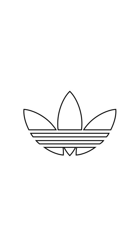 Adidas Originals Wallpaper, Tattoo Adidas, Adidas Drawing, Originals Wallpaper, Adidas Tattoo, Nike Drawing, Adidas Logo Art, Adidas Wallpaper, Adidas Originals Logo