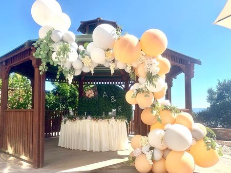 Birthday Gazebo Party Ideas, Balloons On Gazebo, Gazebo Party Decorations, Gazebo Balloon Decorations, Gazebo Birthday Decorating Ideas, Gazebo Decorating Ideas For Party, Beautiful Gazebo, Simplicity Is The Keynote, Mean Girls Party