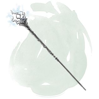 Staff of Thunder and Lightning Fantasy Magic Staff, Magical Staff Fantasy, Magic Staff Wizards, Magical Staff, Staff Magic, Magic Staff, Wizard Staff, Heroic Fantasy, Magic Items