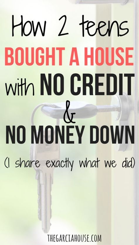 How We Bought a House (at age 19 with NO credit or money down!) I share every thing we did to buy our first house! I wish someone would have told me all these things back then! House Down Payment, Buying First Home, Home Financing, First Home Buyer, Buy A House, Buying Your First Home, Home Buying Process, Home Buying Tips, Moving Tips