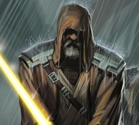 Jedi Master - Wookieepedia, the Star Wars Wiki Quinlan Vos, Star Wars Canvas Art, Grey Jedi, Mara Jade, Star Wars The Old Republic, Sabre Laser, Star Wars Character, Star Wars The Old, Old Republic