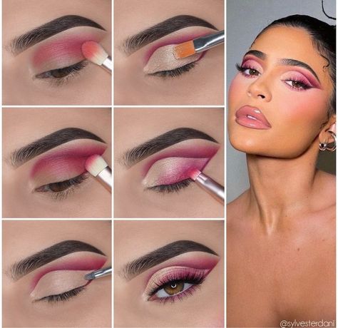 Hazel Eyes Makeup, Makeup Looks For Hazel Eyes, Eyes Makeup Looks, Cool Makeup, Maquillage Yeux Cut Crease, Kylie Makeup, Hazel Eye Makeup, Clear Brow Gel, Learn Makeup