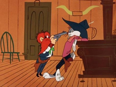 Warner Bros Cartoons, Chuck Jones, Yosemite Sam, Merrie Melodies, Looney Tunes Characters, Looney Tunes Cartoons, Classic Cartoon Characters, Deep Art, Favorite Cartoon Character