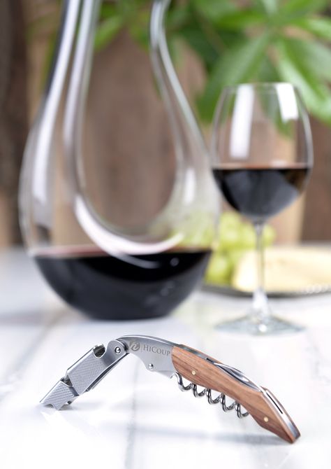 Wine Key, Wine Corkscrew, Corkscrews, Wine Opener, Wine Bottles, Wine Decanter, Wood Handle, Kitchen Utensils, Home Decor Accessories