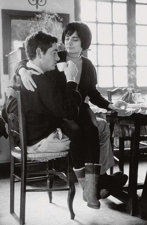 Jacques Demy and Agnés Varda Jacques Perrin, Jacques Demy, Agnes Varda, Female Filmmaker, Werner Herzog, Francois Truffaut, French New Wave, Full Metal Jacket, French Cinema