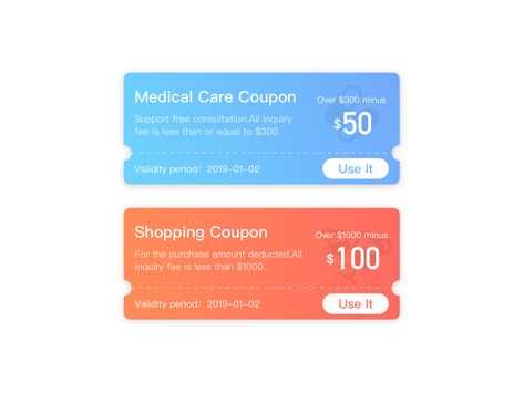 Coupon by Ruby Lu Sales Promotion Design, Card News, Design Exploration, Card Ui, Voucher Design, Promo Coupon, Banner Design Inspiration, Coupon Template, Banking App