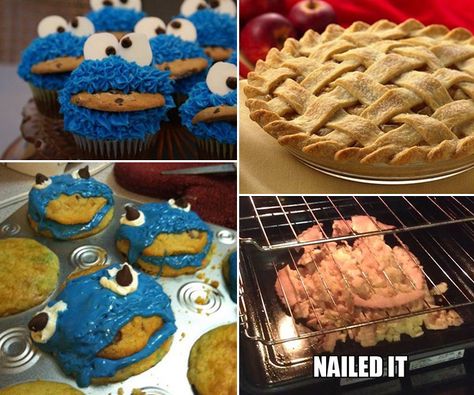 People Who Absolutely Nailed It Pinterest Fails Nailed It, Nailed It Baking Challenge Ideas, Nailed It Cakes, Nailed It Challenges, Fail Nails, Food Fails, Dog Cupcakes, Funny Baby Pictures, Cool Tattoo