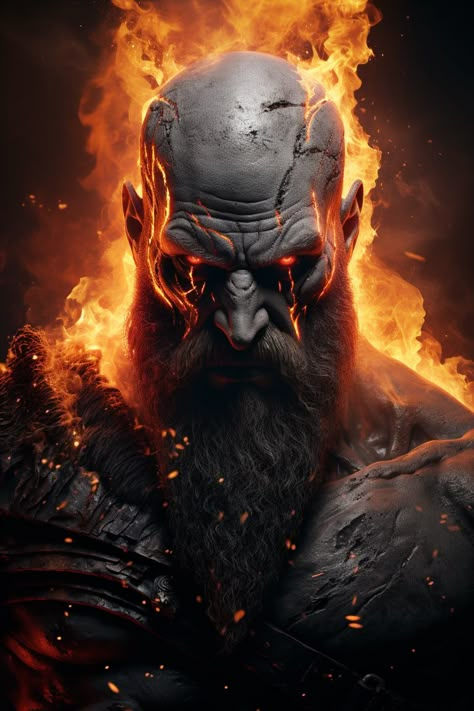 Ai generated art using Midjourney Kratos Wallpapers Hd Wallpaper, Kratos Rage, Kratos Wallpapers, Blades Of Chaos, Film Jurassic World, Arte Viking, Dark Fantasy Artwork, Japanese Dragon Tattoos, Greek Warrior