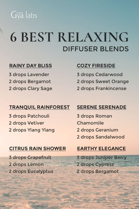 Destress Diffuser Blend, Air Freshener Diffuser Blends, Relax Diffuser Blend, Sensual Diffuser Blends, Relaxing Diffuser Blends, Essential Oil Perfumes Recipes, Essential Oil Combinations, Essential Oils Collection, Essential Oil Diffuser Blends Recipes