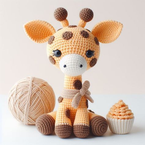 Free Crochet Giraffe Pattern Amigurumi, Strawberry Cow Crochet, Red Panda Crochet, Panda Crochet Pattern, Giraffe Crochet Pattern, Animal Crossing Plush, Crochet Giraffe Pattern, Cat Crochet Pattern, Amigurumi Giraffe