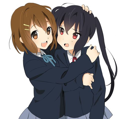 Azusa x Yui (K-ON!) Azusa Yui, Azusa K On, Azusa Nakano, One Punch Anime, Kyoto Animation, K On, Anime Sisters, Naruto Girls, Cute Anime Pics