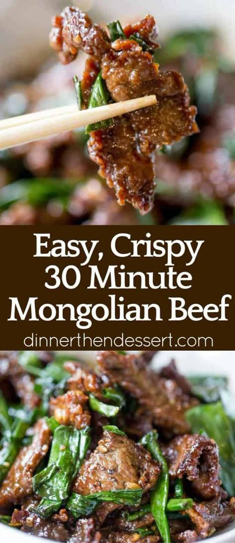 Easy Mongolian Beef, Mongolian Beef Recipes, Restaurant Dinner, Mapo Tofu, Garlic And Ginger, Mongolian Beef, Beef Dinner, Asian Cooking, Beef Dishes