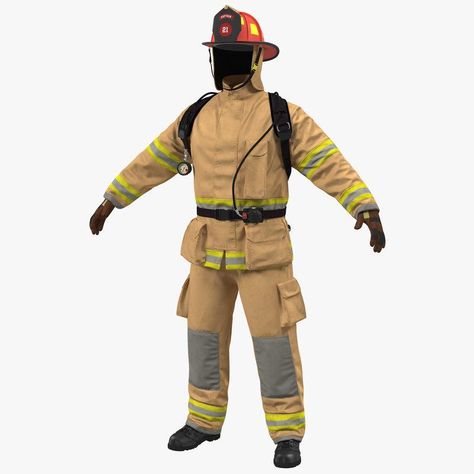 Firefighter Outfit, Firefighter Uniform, Walking Pose, Motion Graphics Cinema 4d, Fire Gear, Walking Poses, Firefighter Costume, Visual Design Trends, Sports Logo Design