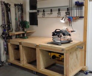 Multi-Tool Flip-Top Table : 12 Steps (with Pictures) - Instructables Jet Woodworking Tools, Best Table Saw, Flip Top Table, Used Woodworking Tools, Diy Table Saw, Woodworking Chair, Woodworking Saws, Essential Woodworking Tools, Best Woodworking Tools