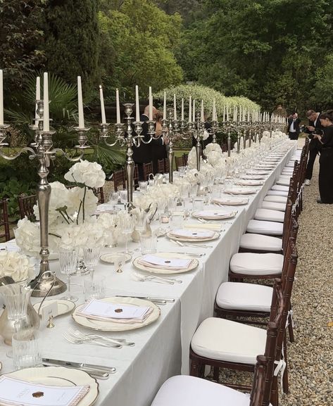 Black Tie Wedding Decor, Aesthetic Weddings, 21 Dinner, Angel Birthday, Venue Design, Wedding In Tuscany, Yacht Club Wedding, Party Inspo, Wedding 2025