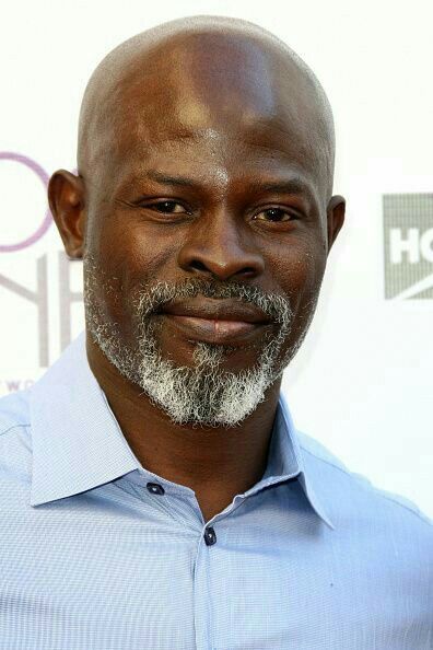 Actor Djimon Hounsou Djimon Hounsou, Vintage Black Glamour, Black Actors, Famous Black, Bald Men, Black Hollywood, Black Celebrities, Hollywood California, Black Man