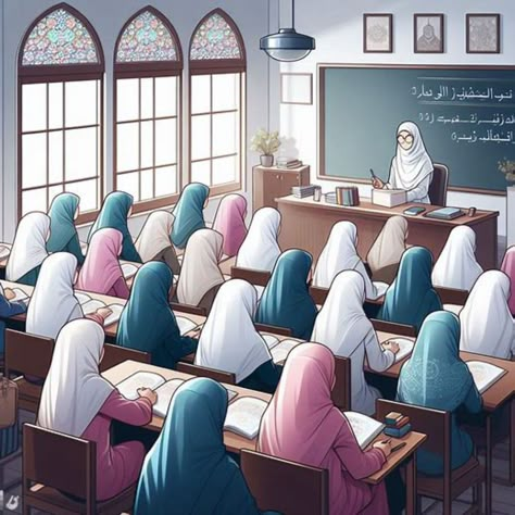 Hijabi Studying, Islamic Birthday Duas, Student Clipart, Student Cartoon, Mosque Art, Islamic Wallpaper Hd, Happy Wallpaper, Bestest Friend Quotes, Islamic Cartoon