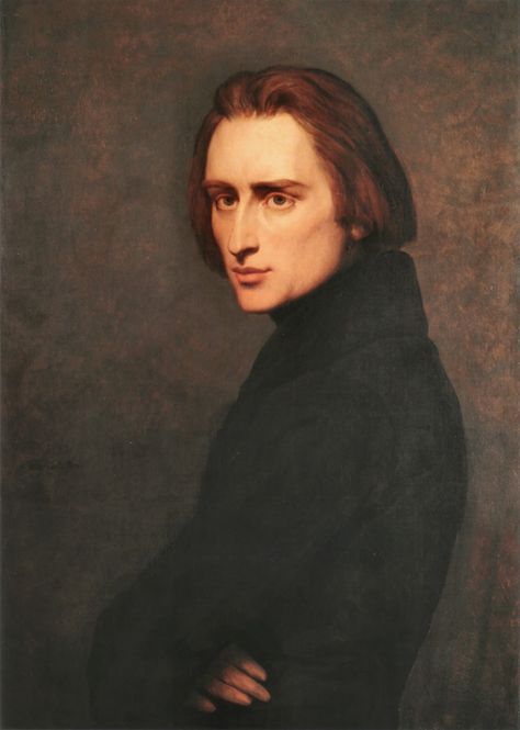 Ary Scheffer portret van franz liszt Classical Composers, Franz Liszt, 10 February, Classical Music Composers, Famous Historical Figures, Famous Composers, Frédéric Chopin, Classical Musicians, 15 June