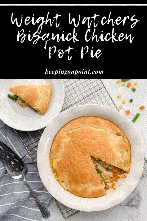 Ww Chicken Pot Pie Recipe, Bisquick Chicken Recipes, Bisquick Chicken Pot Pie, Chicken Breast Marinade Recipes, Freezing Cooked Chicken, Bisquick Chicken, Keeping On Point, Ww Meals, 2023 School