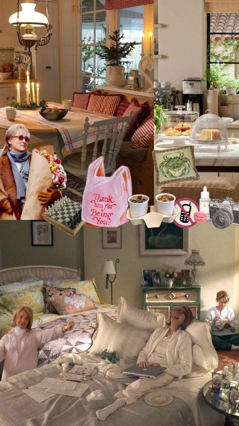 romcom girl aesthetic #dianekeaton #megryan #merylstreep #youvegotmail #noraephron #nancymeyers #somethingsgottagive #woman #newyork #spring #home #cosy Nora Ephron, Meg Ryan, Diane Keaton, Meryl Streep, Spring Home, Mood Board, Created By, House Styles, Film