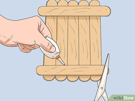 How to Make Fairy Doors: 12 Steps (with Pictures) - wikiHow How To Make A Fairy Door, Diy Fairy Door How To Make, Fairy Doors On Trees Diy How To Make, Fairy Doors Diy How To Make, Fairy Garden Door Diy, Popsicle Stick Fairy Door, Fairy Door Popsicle Sticks, How To Make A Fairy Door On A Tree, Fairy Doors Kids Room