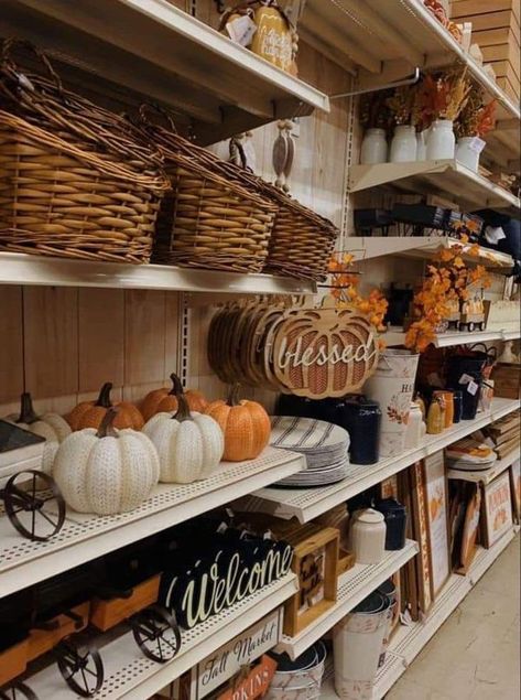 Autumn Shopping Aesthetic, Halloween Shopping Aesthetic, Fall Shopping Aesthetic, Cozy Witch, Shopping Decor, Hobby Lobby Fall, Autumn Shopping, Autumn Core, Shopping Aesthetic