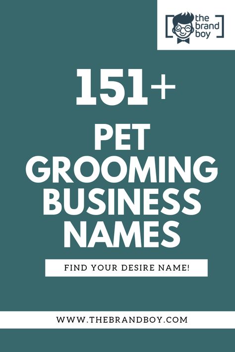 Pet Grooming Business, Pet Branding, Business Name Ideas, Grooming Business, Creative Grooming, French Names, Next Brand, Catchy Names, Dog Grooming Business