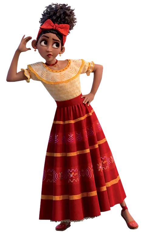 Dolores Madrigal is one of the characters from Disney's Encanto. Cardboard People, Disney Character Sketches, Life Size Cardboard Cutout, Dolores Madrigal, Disney Princesses And Princes, Mulan Disney, Cardboard Cutout, Character Sketches, Lin Manuel