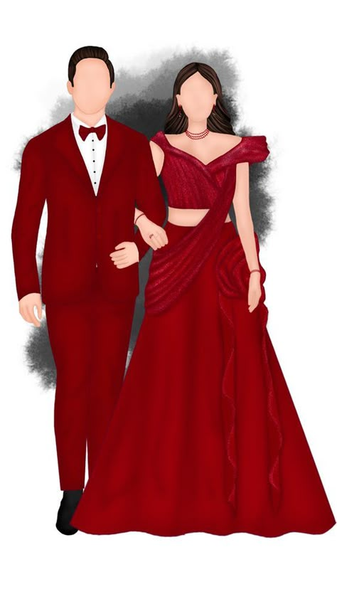 Wedding illustration || illustrations || sketch || Hand drawn || caricature || couple caricatures | #wedding #portrait #illustration #weddingday #affiliate Sangeet Illustration, Sangeet Caricature, Save The Date Videos, Graphic Wedding Invitations, Cartoon Wedding Invitations, Wedding Illustration Card, Couple Illustration Wedding, South Wedding, Watermelon Wallpaper