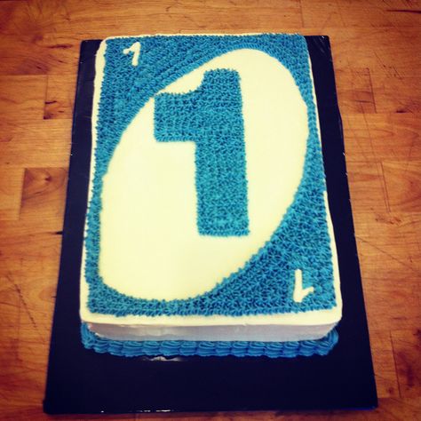 UNO Number One Card Smash Cake | Flickr - Photo Sharing! Uno Cake Ideas, Uno Smash Cake, Uno Birthday Cake, Uno Themed First Birthday Invitations, Uno Birthday Party Theme Shirts, Uno Themed First Birthday Shirts, Uno Cake, Uno Party, Uno Birthday