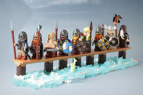 Lego Viking, Viking Ideas, Fireplace Light, Lego Diorama, Lego Winter, Lego Organization, Lego Knights, Lego Army, Aviation Posters