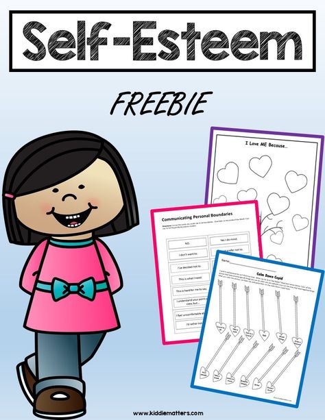 Self Esteem Resources For Kids Freebie Self Esteem Activities For Kids, Self Esteem Kids, Confidence Activities, Counseling Classroom, Self Esteem Worksheets, Self Esteem Activities, Elementary Counseling, Group Counseling, Elementary School Counseling