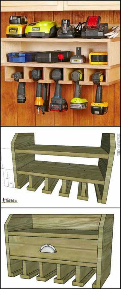 Koti Diy, Garage Tools, Shop Organization, Diy Garage, Workshop Storage, Pallet Ideas, Garage Workshop, Garage Organization, Cool Ideas