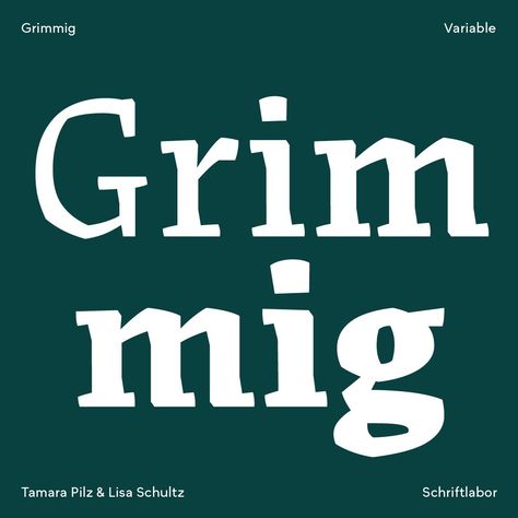 New Fonts! Grimmig Variable by @schriftlabor Awesome, angular, and available now, from ILT: https://fonts.ilovetypography.com/fonts/schriftlabor/grimmig-variable New Fonts, Highlights, Art