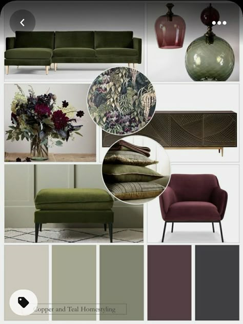 Purple Living Room, Color Palette Living Room, Bed Design Ideas, Luxury Bed, Room Color Schemes, Bad Design, Living Room Green, Living Room Colors, Living Room Grey