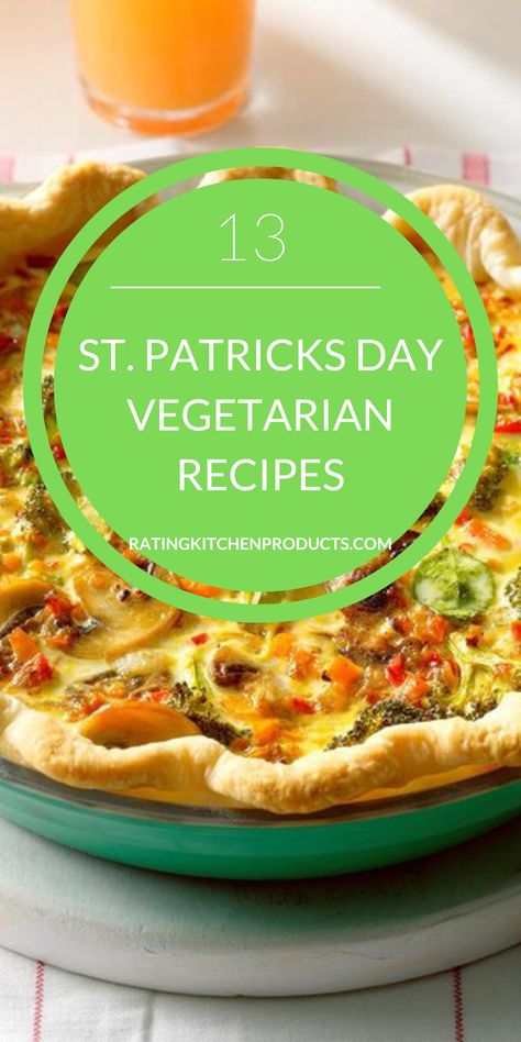 St. Patrick's Day is the perfect time to embrace your inner Irish and enjoy a delicious vegetarian feast. Whether you're looking for something quick and easy to whip up, or want to put together a flavorful dish that's a little more involved, we've got plenty of delectable solutions to help you celebrate without meat. These St. Patrick's Day vegetarian recipes will have you feeling the luck of the Irish in no time. Vegetarian Saint Patricks Day Recipe, Irish Dinner Recipes Vegetarian, Irish Food Vegetarian, Food Without Meat Recipes, Vegan St Patricks Day Recipes Dinners, Vegetarian St Patrick’s Day, Vegetarian St Patricks Day Food, Vegan St Patricks Day Food, Vegetarian Irish Recipes