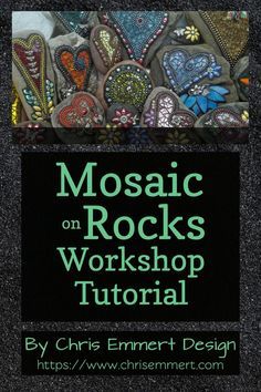 Coupon code PIN30 to save $30. This DIY mosaic on rocks tutorial will get you started with all the basics in the craft of mosaic. I will guide you through every step, using a wheeled nipper, glass cutter, mosaic adhesives to use and the epoxy grouting. My mosaic tips and mosaic materials list is included. Get started creating your own mosaic garden rocks and stones. They make great gifts for the garden lover. #mosaic DIY #mosaic workshop #mosaic tutorial #garden decor #mosaic crafts Mosaic Adhesives, How To Mosaic Step By Step, Epoxy Grouting, Mosaic Workshop, Gardener Tattoo, Mosaic Materials, Diy Garden Decoration, Upcycled Planters, Rustic Gardening