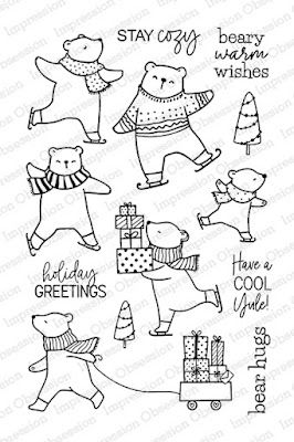 Sketch Notes Doodles, Mittens Card, Redwork Patterns, Polar Bear Art, Holiday Embroidery, Santa And His Reindeer, Bear Hugs, Tampons Transparents, Christmas Doodles