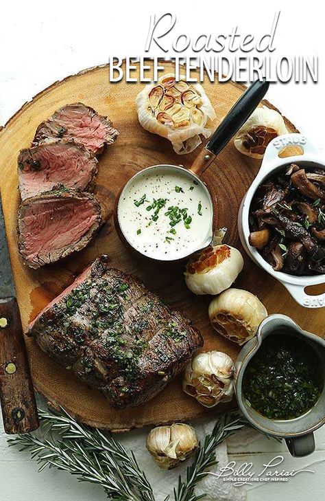 Filet Mignonette Roast, Filet Mignon Appetizer Recipes, Best Beef Tenderloin Recipe, Perfect Beef Tenderloin, Beef Tenderloin Roast Recipes, Filet Mignon Roast, Roast Brisket, Whole Beef Tenderloin, Filet Mignon Recipes