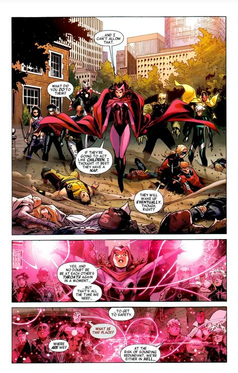 Scarlet Witch: Teleportation (Multiple People) Scarlet Witch Comic, Witch Powers, Susanoo Naruto, Toni Stark, Best Marvel Characters, Marvel Characters Art, Scarlet Witch Marvel, Young Avengers, Scarlett Witch