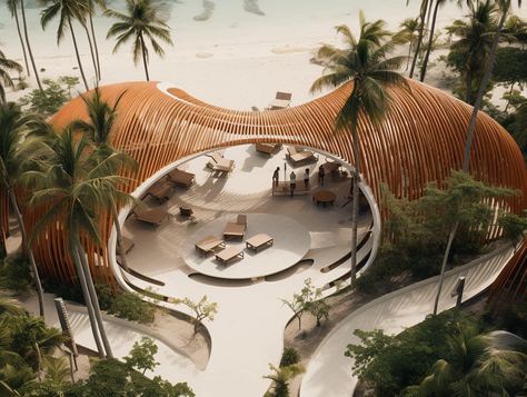 Extreme Architecture, Garden Concept, Urban Design Graphics, Concept Models Architecture, Architecture Presentation Board, Wellness Resort, Siargao, Timeline Design, Sustainable Community