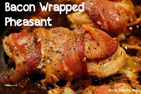 Bacon Wrapped Pheasant, How To Cook Pheasant, Roast Pheasant, Pheasant Recipes, Roast Duck, Smoked Food Recipes, Wild Game, Bacon Recipes, Game Food