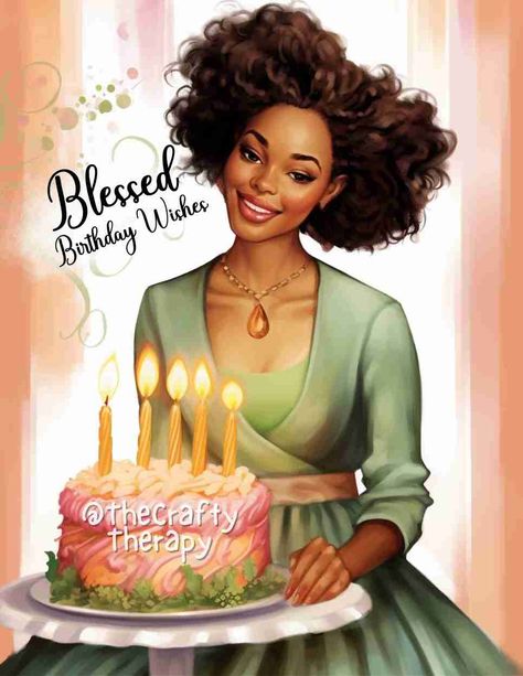 Happy Birthday Wishes Black Woman, Happy Birthday Black Woman, Blessed Birthday Wishes, Aka Birthday, Face Mask Maker, African American Birthday Cards, Biomes Project, Happy Birthday Queen, Blessed Birthday