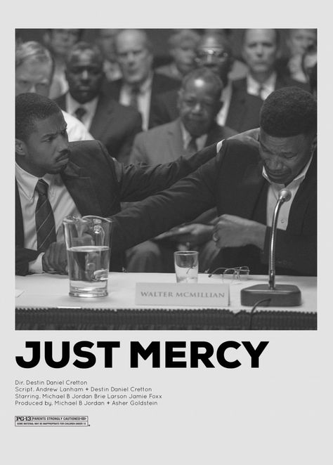 Just Mercy Movie, Mercy Movie, Just Mercy, Michael B Jordan, Brie Larson, Lawyer, Movie Poster, Parenting, Movie Posters