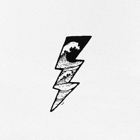 White Lighting Bolt Tattoo, Sun And Lightning Tattoo, American Traditional Lightning Bolt, Lightning Bolt Logo Design, Simple Lightning Tattoo, Lightning Bolt Illustration, Lightning Bolt Tattoo Men, Lightning Logo Design Ideas, Lightnight Bolt Tattoos